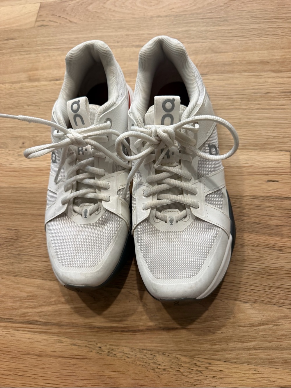 On Cloud White Athletic Sneakers size 8